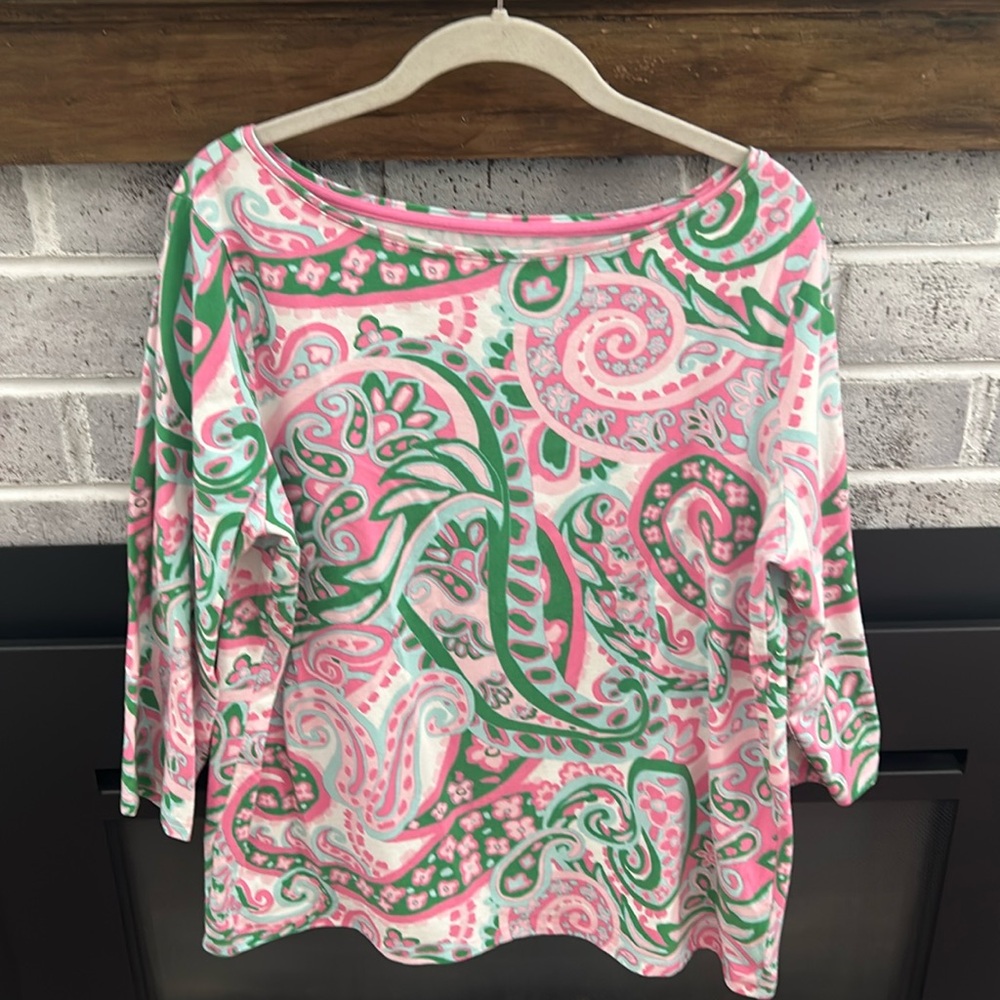 Talbots 3/4 sleeve top